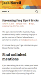Mobile Screenshot of jacknorell.com